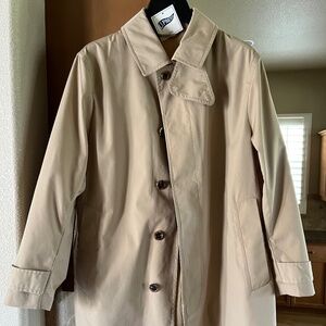 $395 J. PRESS PENANT LABEL TRENCH COAT JACKET SMALL rain suit ocbd oxford shirt